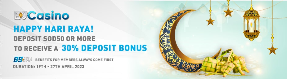 B9Casino Hari Raya Bonus Deposit