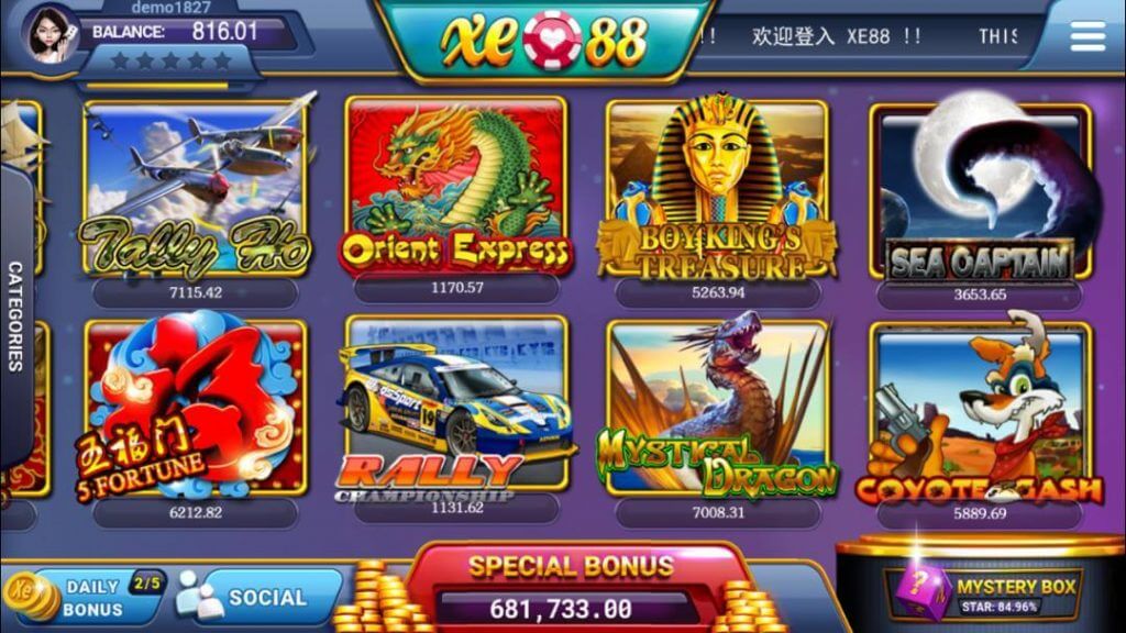 XE88 Slot Games