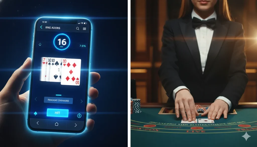 Blackjack Online vs Live Dealer – Complete Strategy Comparison