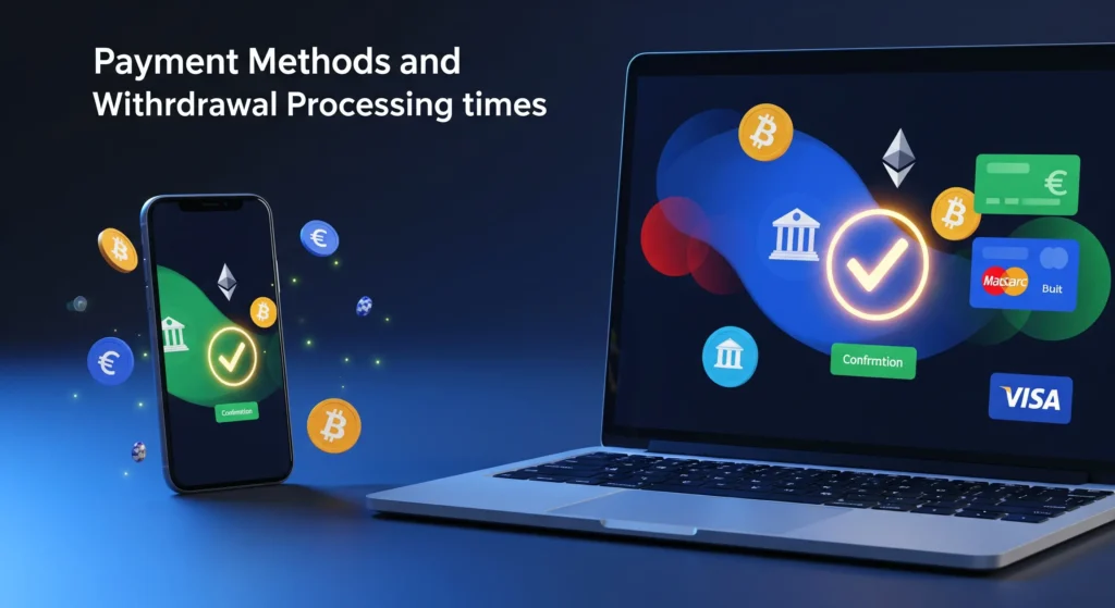 Payment Methods and Withdrawal Processing Times