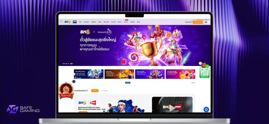 BK8 TH online casino homepage