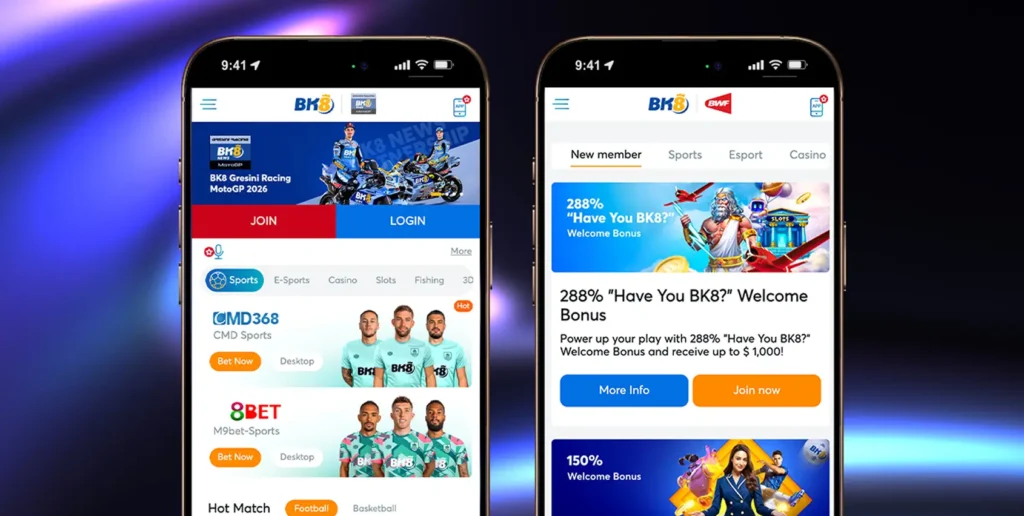 BK8 MY casino homepage