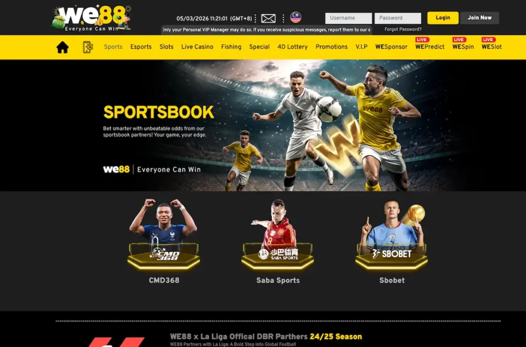 WE88 Online Sports Betting