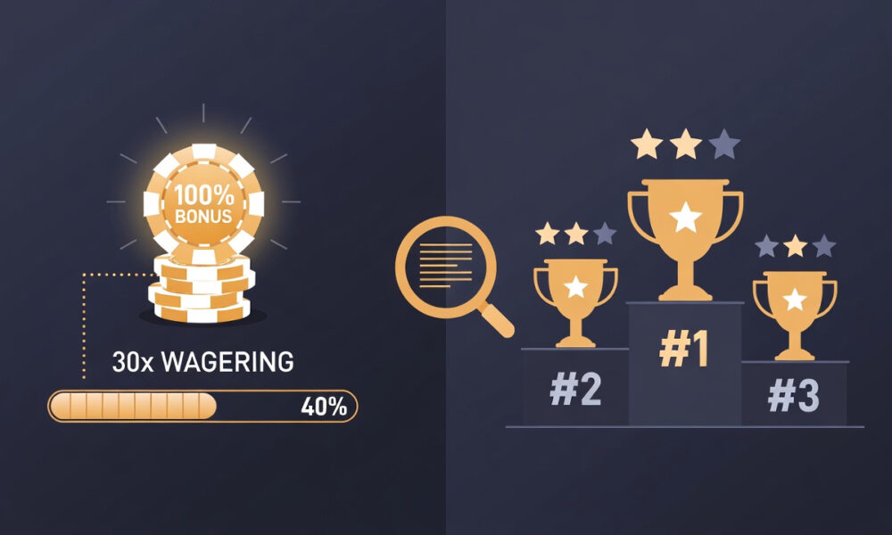 Casino Bonuses Explained: Types, Wagering & Traps