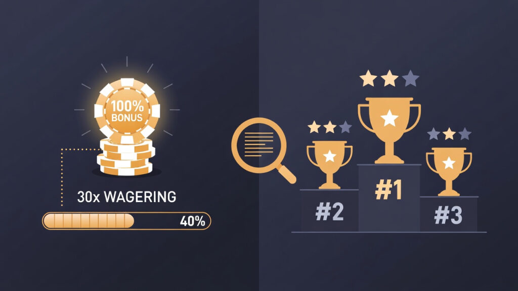 Casino Bonuses Explained: Types, Wagering & Traps