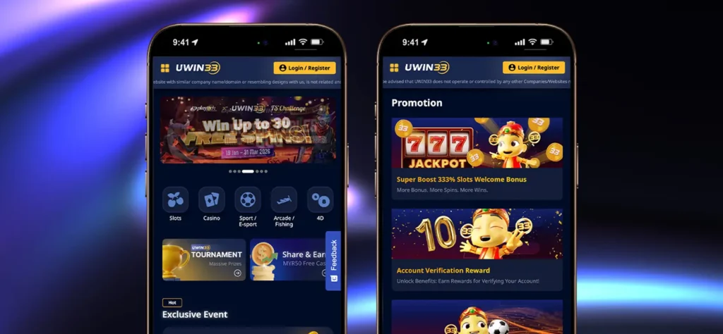 Uwin33 - The fastest payout casino in Malaysia