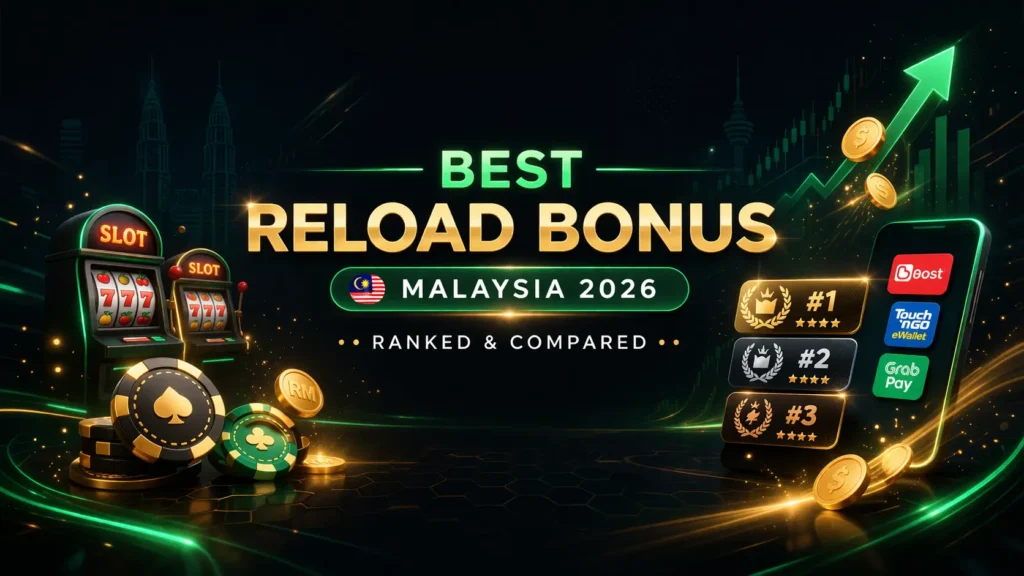 Best reload bonus Malaysia 2026