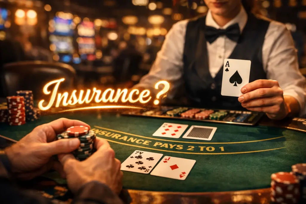 Blackjack Insurance Explained: 7 Reasons It’s a Trap (Avoid This Costly Bet)