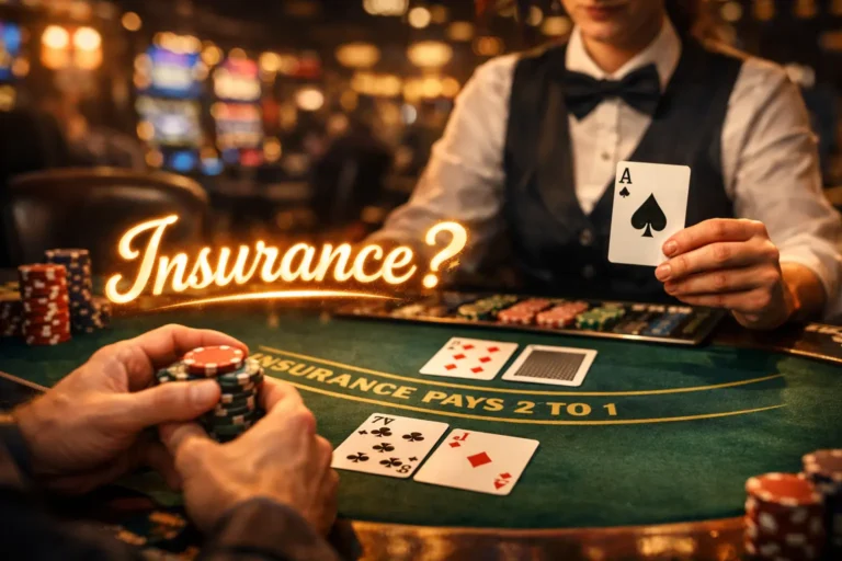 Blackjack Insurance Explained: 7 Reasons It’s a Trap (Avoid This — game screenshot 1
