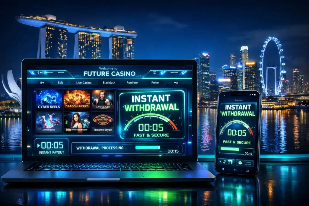 Fastest Withdrawal Casino Singapore 2026 — Tested Payout Speeds