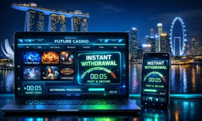 fastest withdrawal casino Singapore with instant payout speeds