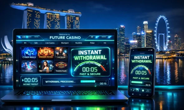 fastest withdrawal casino Singapore with instant payout speeds