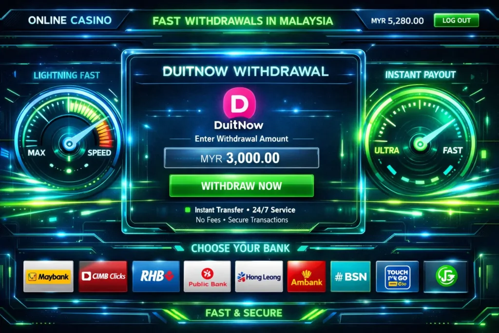 Futuristic online casino withdrawal dashboard 1