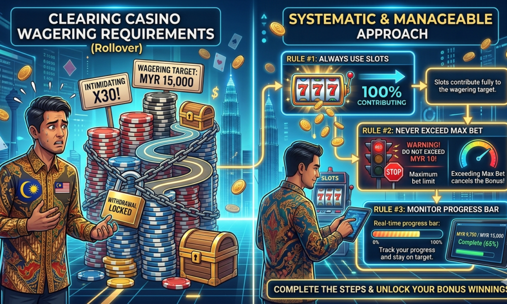 How to Clear a Casino Bonus in Malaysia 2026 — Step by Step