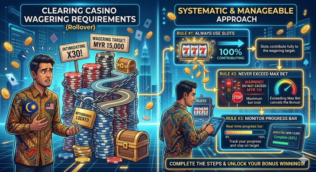 How to Clear a Casino Bonus in Malaysia 2026 — Step by Step