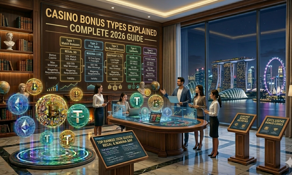 Casino Bonus Types Explained — Complete 2026 Guide