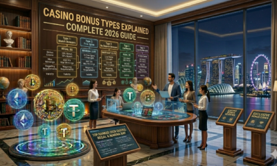 Casino Bonus Types Explained — Complete 2026 Guide