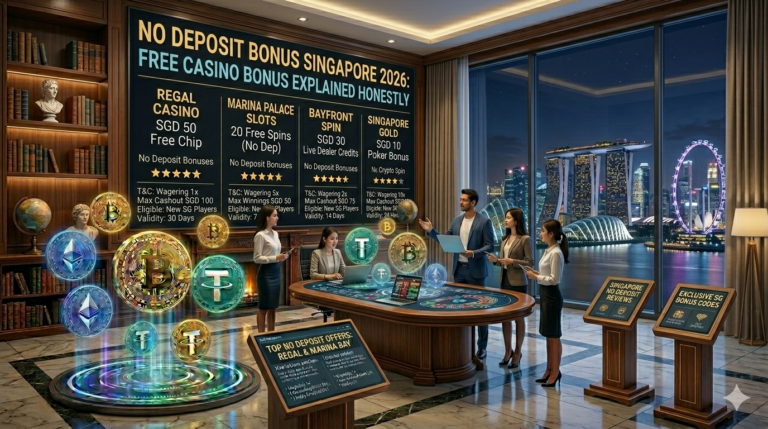No Deposit Bonus Singapore 2026: Free Casino Bonus Explained Honestly