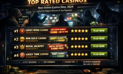 Top rated online casinos 2024