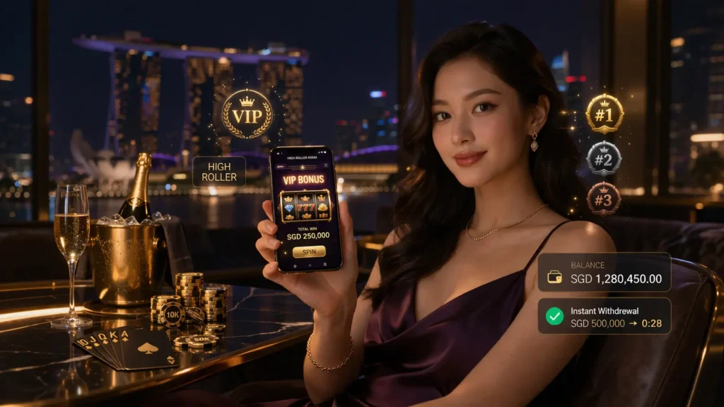 High Roller Casino Singapore 2026 — VIP Bonuses, Perks & Ranked