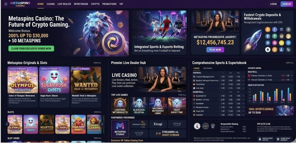 Metaspins Casino WEB3 Crypto Casino Review 2026