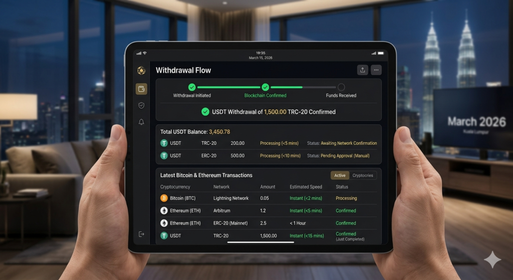 Crypto Casino Malaysia 2026 — USDT, Bitcoin & Ethereum