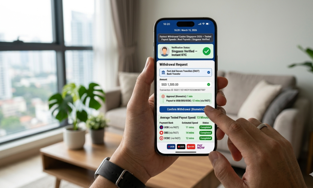 Fastest Withdrawal Casino Singapore 2026 — Tested Payout Speeds — payment method 1