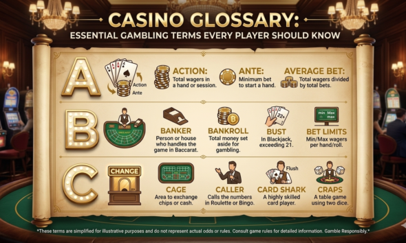 Casino Terms, Table Strategies & Game Rules: The Complete Player's — image 1