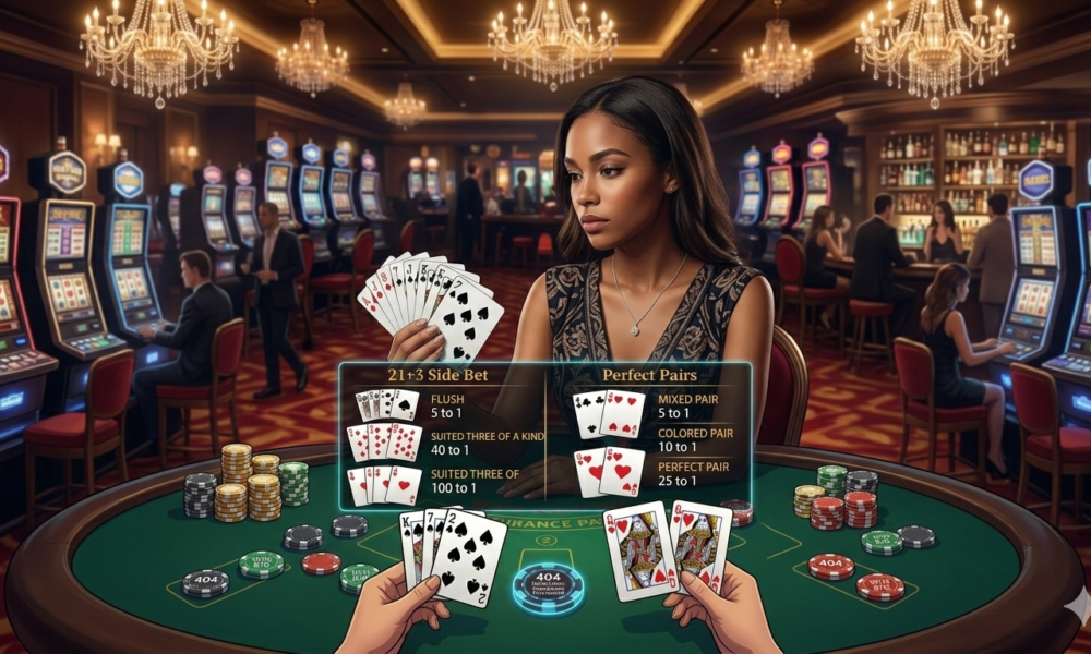 Spanish 21 Side Bets and Bonus Payouts