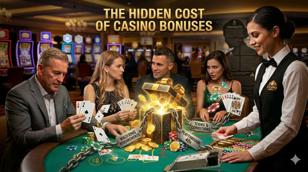The Hidden Cost of Casino Bonuses: Wagering Requirements, Dark Patterns, and Why the Odds Are Rarely What They Seem