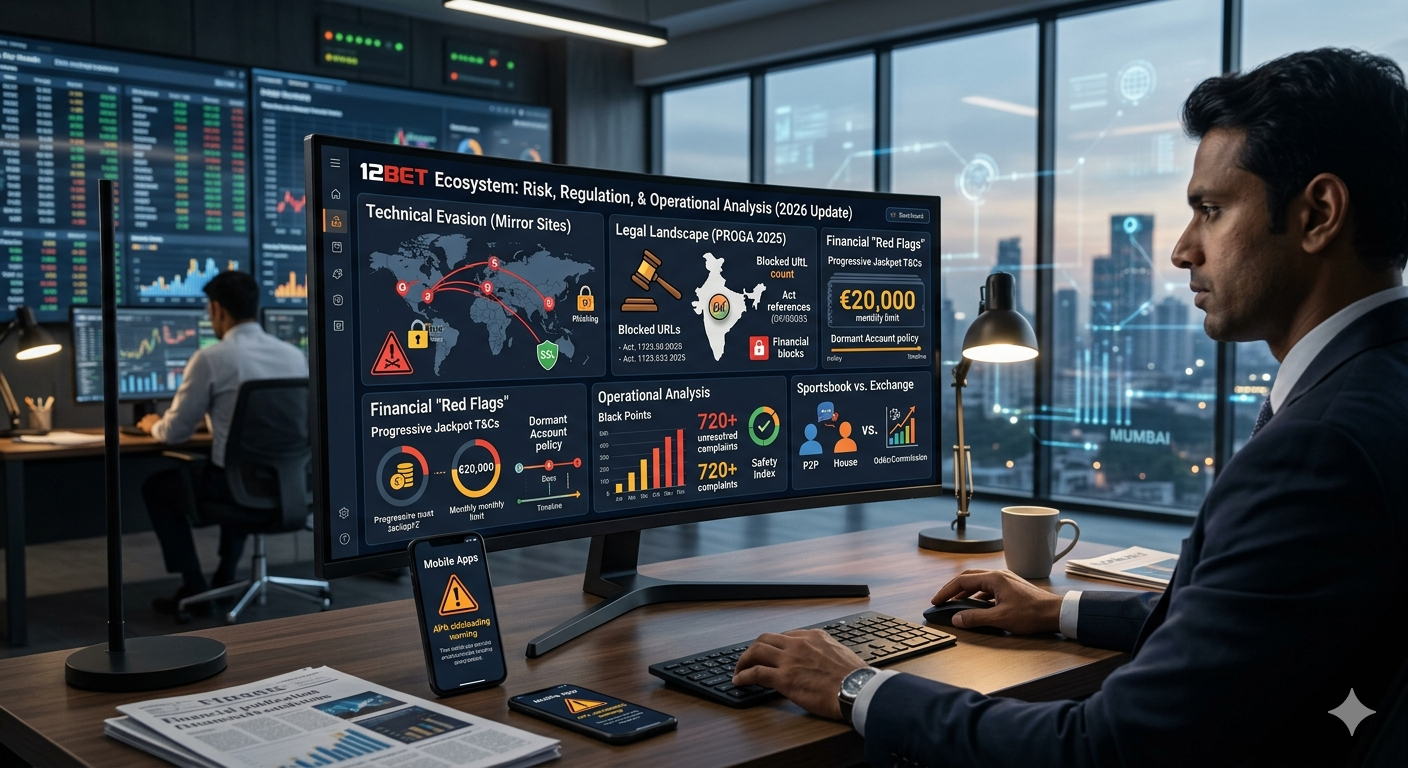 12BET Review 2026: A Complete Player's Guide to Risks, Regulations, and Operational Realities