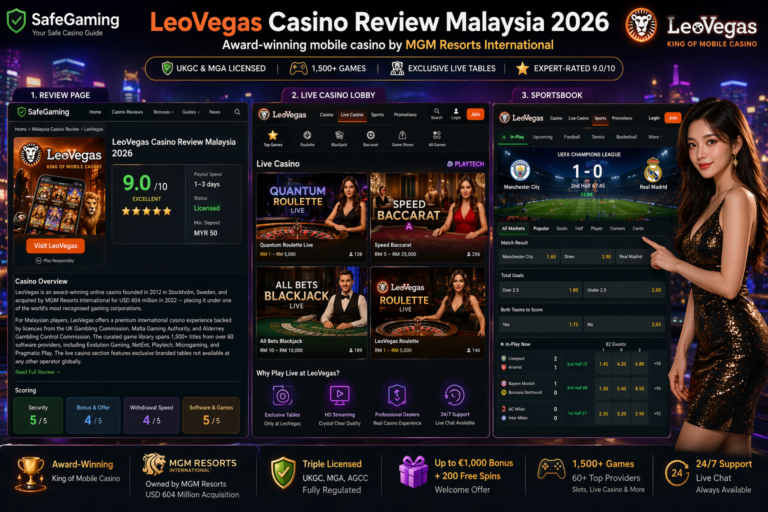 LeoVegas Online Casino 2026 — Full Review