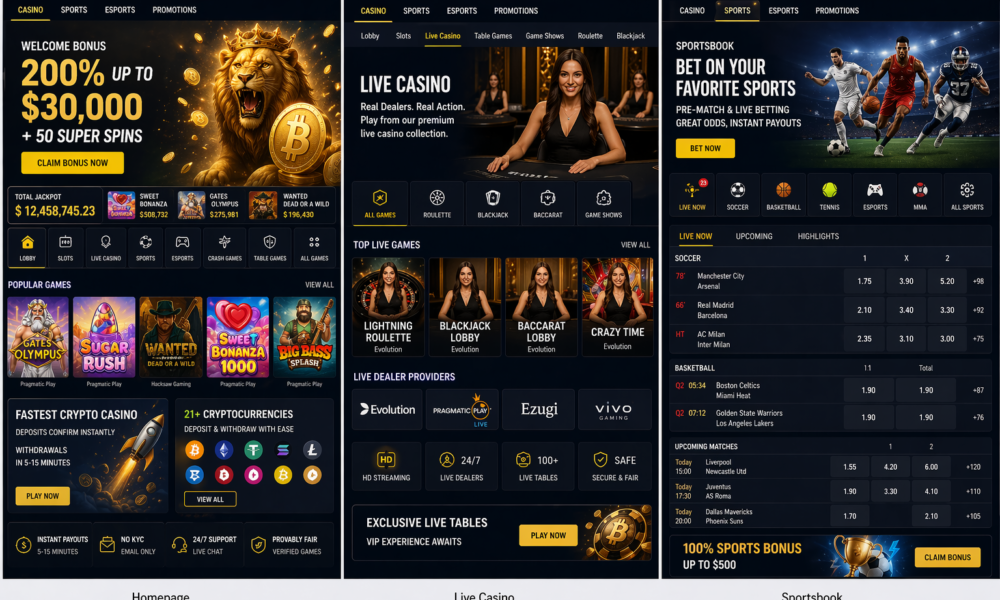 COINCASINO OFFICIAL CRYPTO CASINO REVIEW 2026