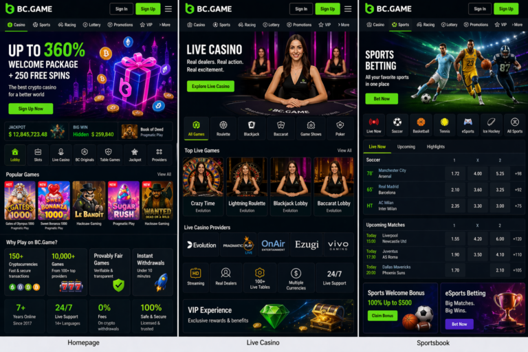 Bc Game casino game screenshot