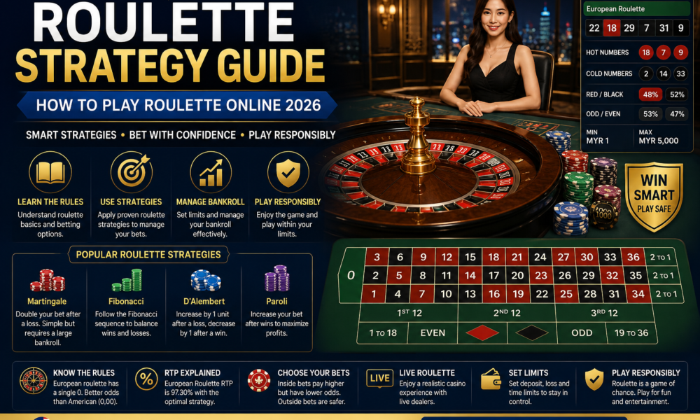 Roulette Strategy Guide — How to Play Roulette Online 2026 — game screenshot 1