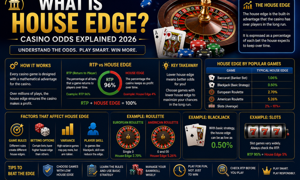 What is House Edge? — Casino Odds Explained 2026