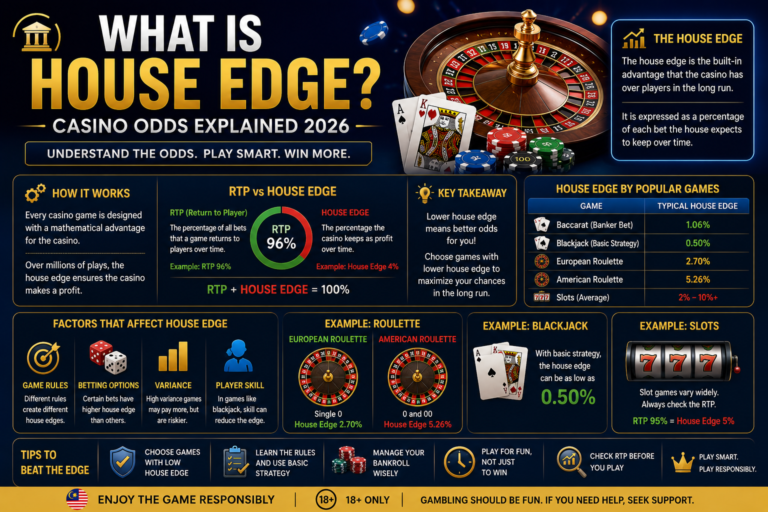 What is House Edge? — Casino Odds Explained 2026