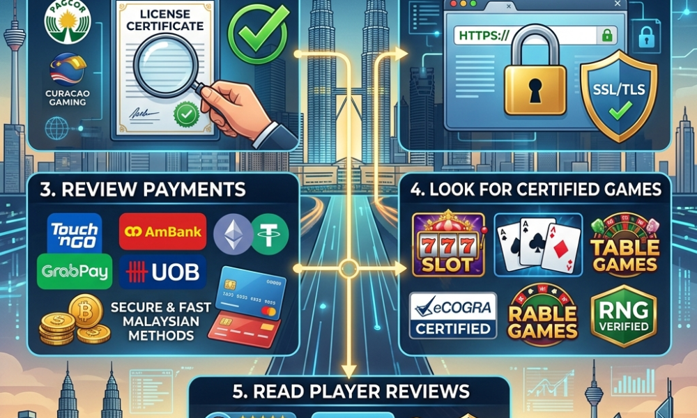 How to Choose a Safe Online Casino Malaysia 2026