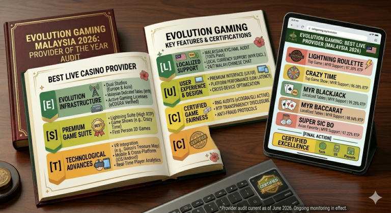 Evolution Gaming Malaysia 2026 — Best Live Casino Provider