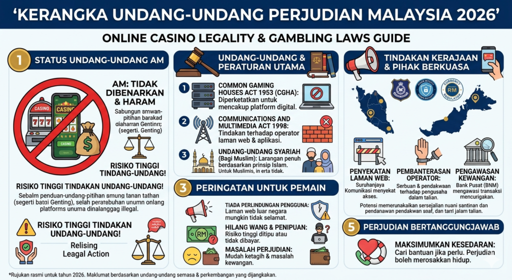 Is Online Casino Legal In Malaysia? — Gambling Laws 2026