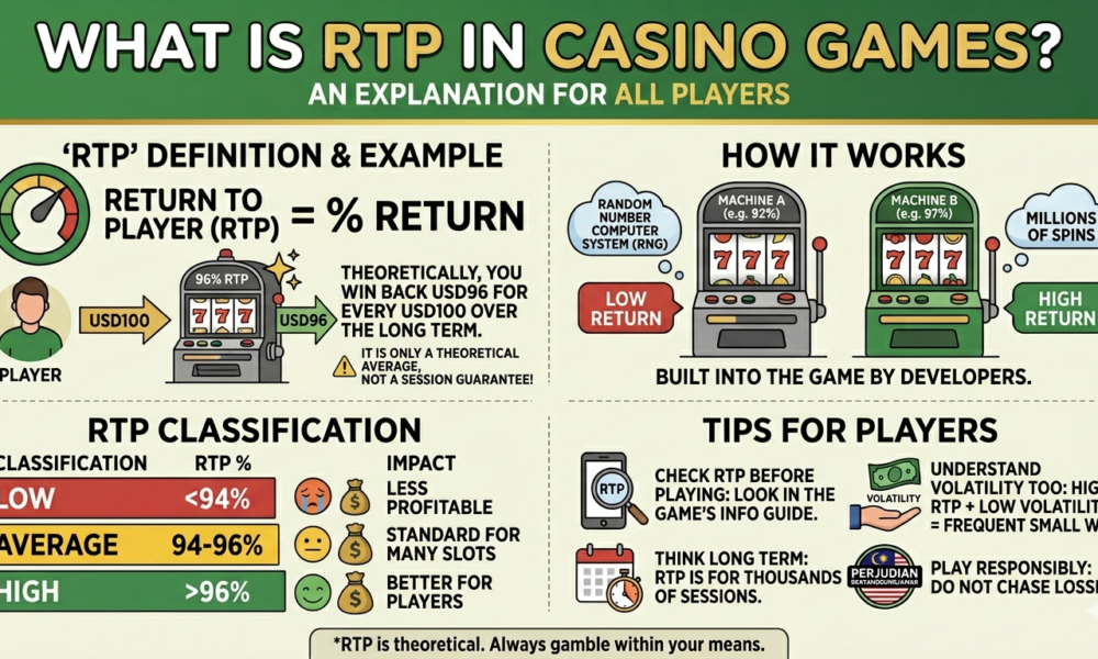 What is RTP in Casino Games? — Explained for Malaysian Players