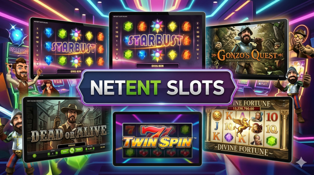 NetEnt Slots Malaysia 2026 — Best NetEnt Casino Games