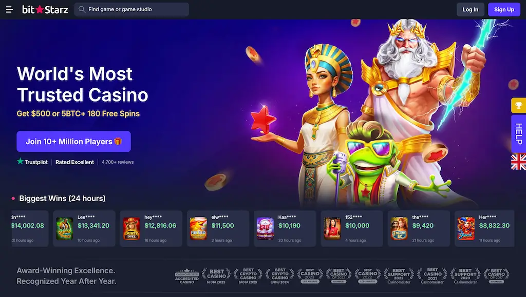 BitStarz-Bitcoin Gambling & Crypto Casino