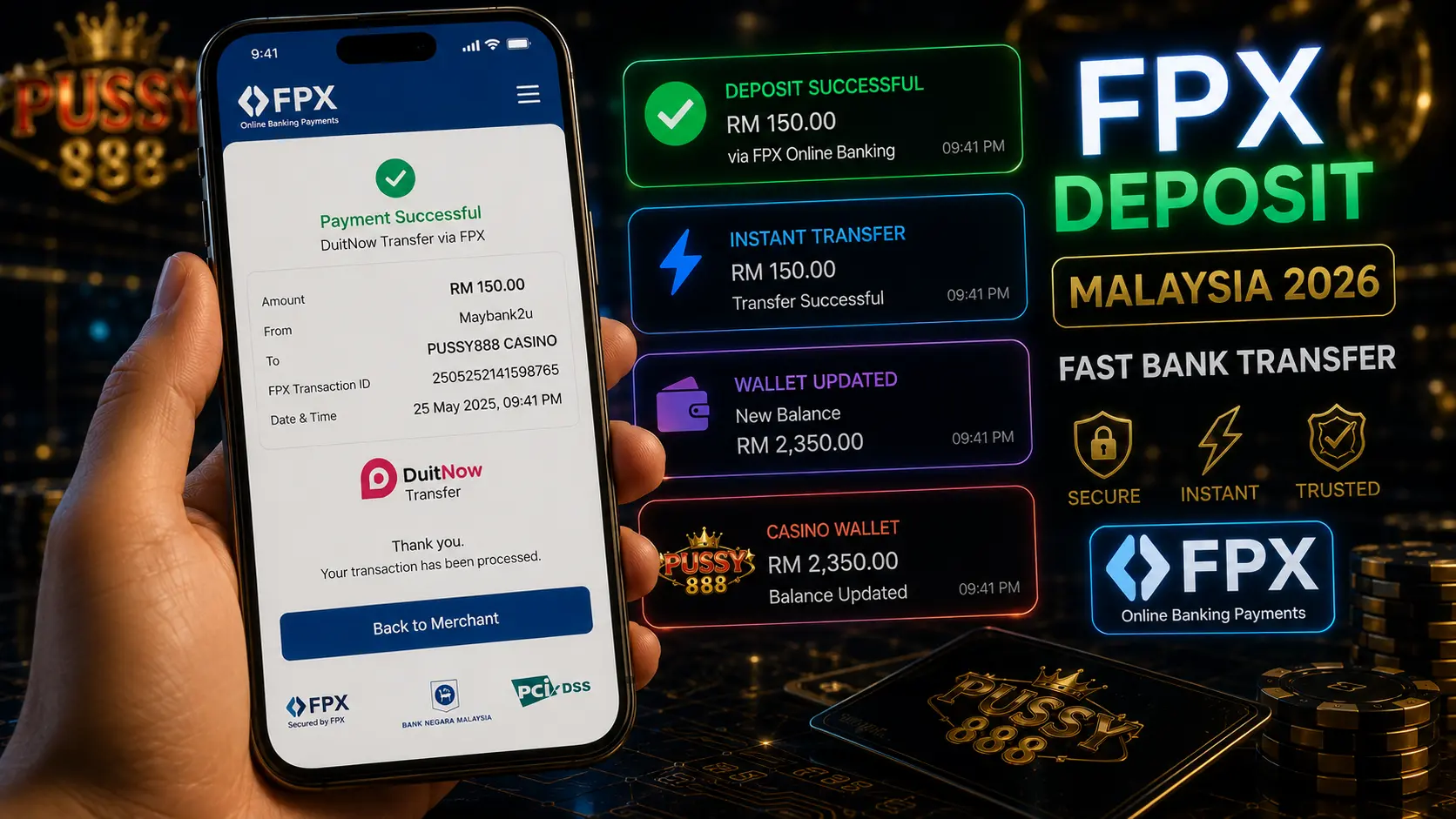 Bank Transfer Casino Malaysia 2026 — FPX Online Banking — image 1