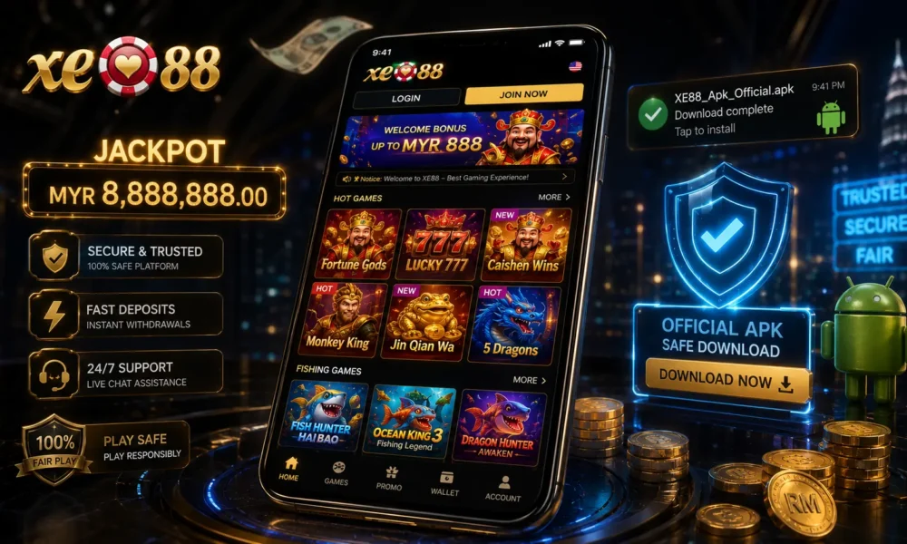 XE88 Slots Malaysia 2026 — APK Download & Best Games — image 1