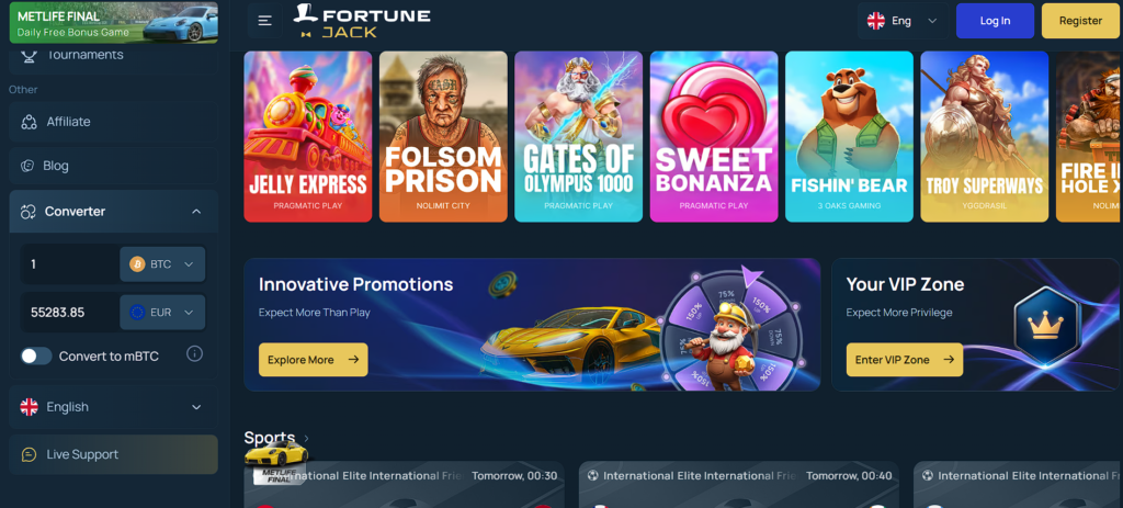 FortuneJack casino