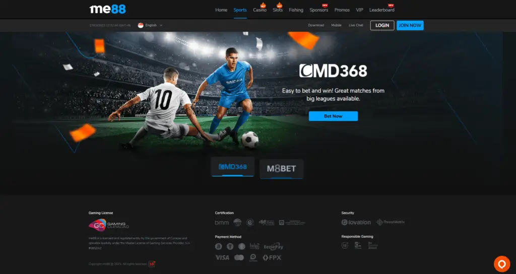 me88-Singapore Sports Betting