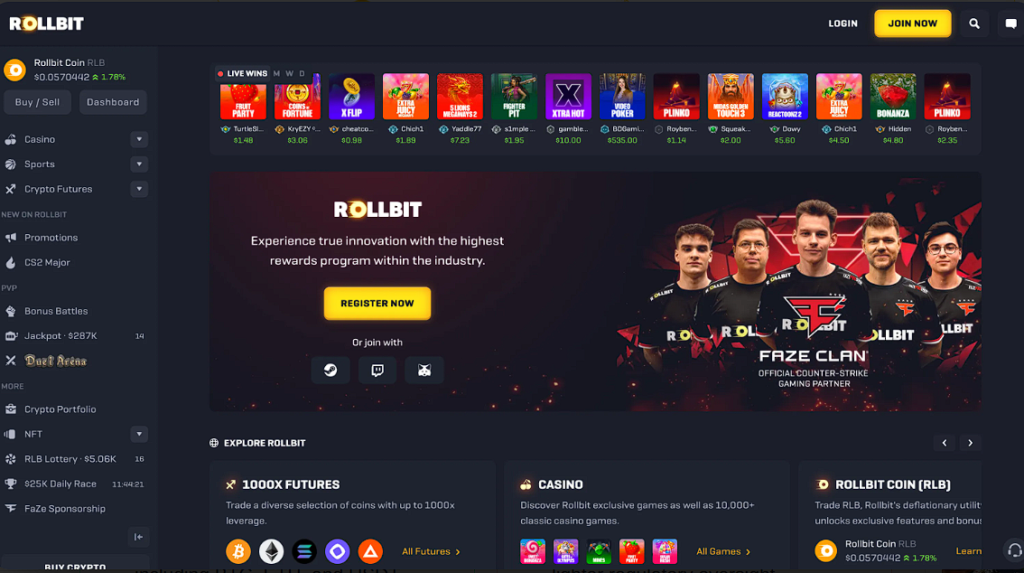 Rollbit Casino